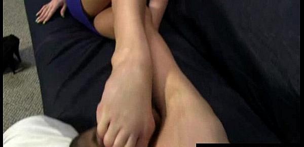  Black Meat White Feet - Sex with legs - foot fetish 16
